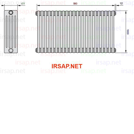 Радиатор IRSAP Tesi 51000/22 T23 CL 01